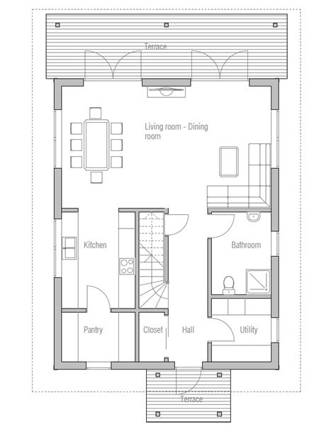 Affordable Home Plans: Affordable Home Plan CH41