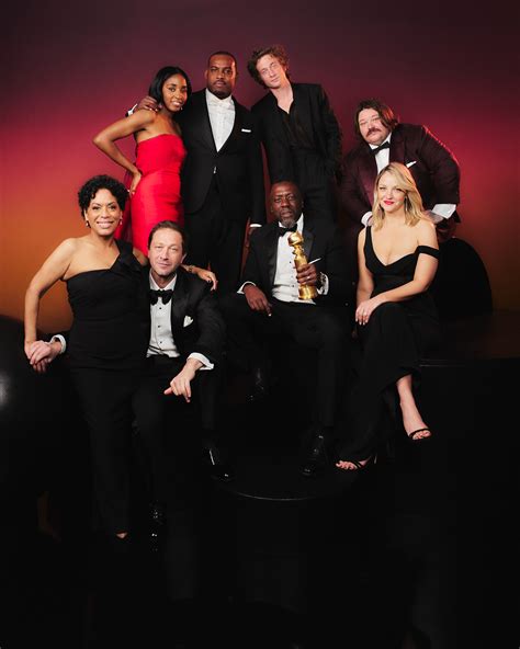 The Cast of The Bear - Golden Globes