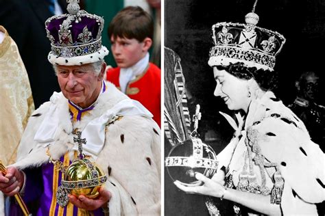 Comparing the coronation of King Charles and Queen Elizabeth - The ... 
