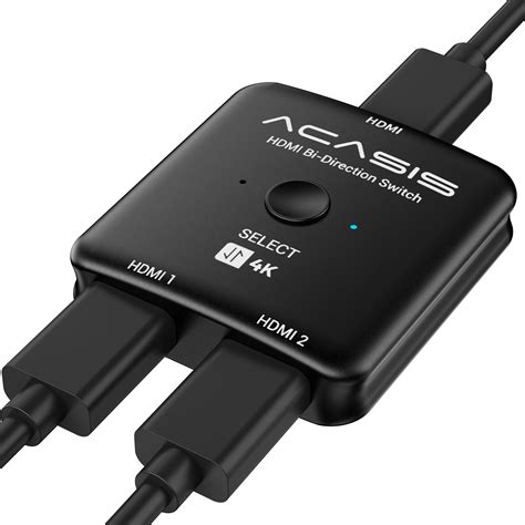 Acasis Switch Hdmi K Hz Splitter Hdmi Multiprise Hdmi Pour Tv