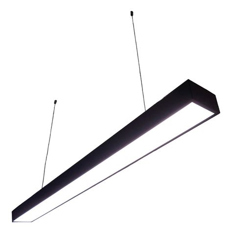 Lampara Colgante Led W Minimalista Luz Bca O Calida Negra