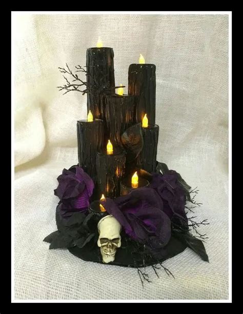 65 Amazing DIY Dollar Store Halloween Centerpiece Ideas Holidappy