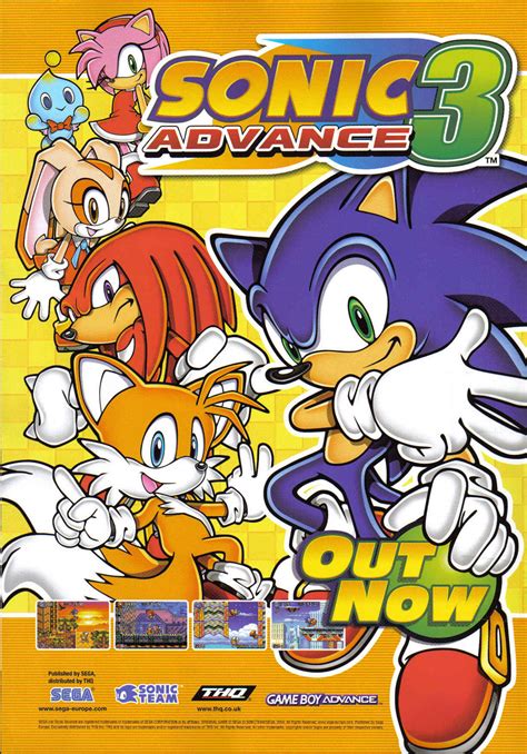 Sonic Advance 3 Scanned Material Sonic Stadium