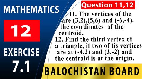 Th Maths Question Inlicnation Slope Balochistan