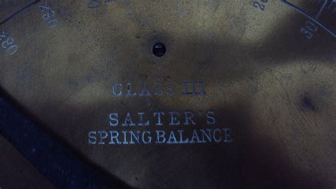 Balance Or Scale 1 Large Old Salter Balance Scale Graduated From 0