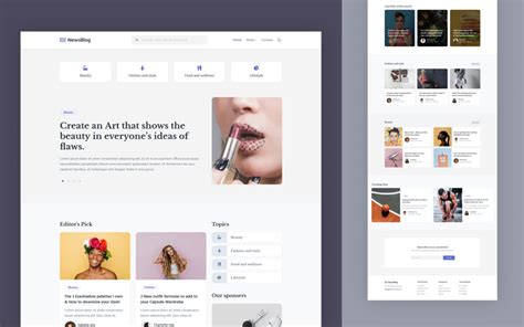 News Blog Website Template » W3Layouts