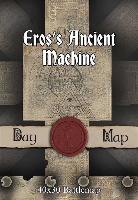 X Battlemap Eross Ancient Machine Seafoot Games Ruins