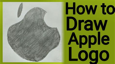 How to draw apple logo || Apple incorporate company's logo|| I phone ...