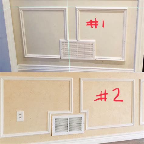 A Simple Wainscoting Diy Project How To Build And Install Picture Frame