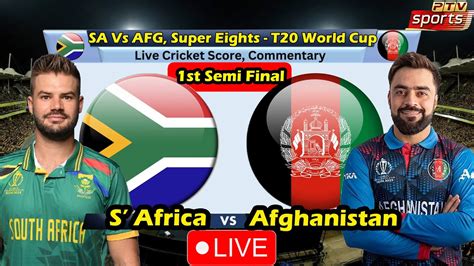 🔴 South Africa Vs Afghanistan Live Match Sa Vs Afg Live T20 World