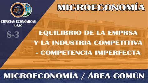 Microeconom A Equilibrio De La Empresa Y La Industria Competitiva