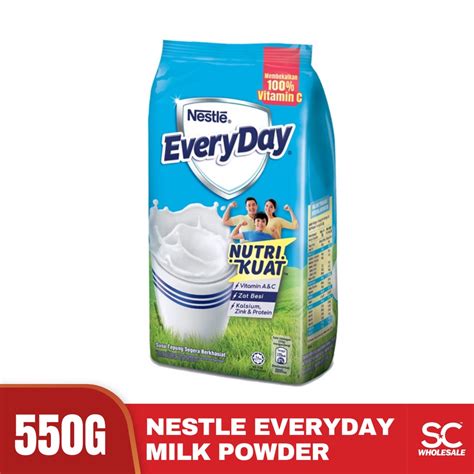 Nestle Everyday Full Cream Milk Powder Softpack 500g Shopee Malaysia