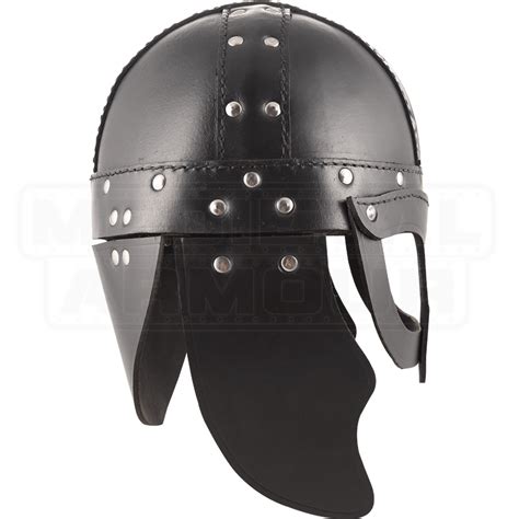 Leather Viking Helmet Hw 700203 By Medieval Armour Leather Armour