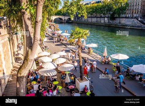 Europe European France French Paris Parisian Plage Beach Capital People