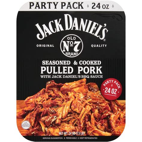 Jack Daniels® Old No 7 Party Pack Pulled Pork 24 Oz Tray Walmart