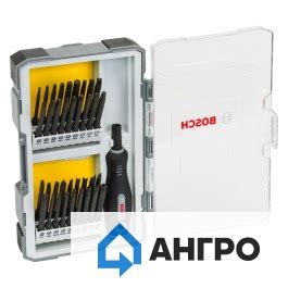 BOSCH Комплект накрайници 37 части - АНГРО