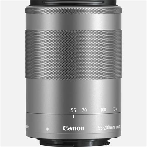 Buy Canon EF-M 55-200mm f/4.5-6.3 IS STM Lens - Silver — Canon UK Store