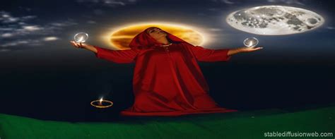 Egyptian Ritual Under Full Moonlight | Stable Diffusion Online