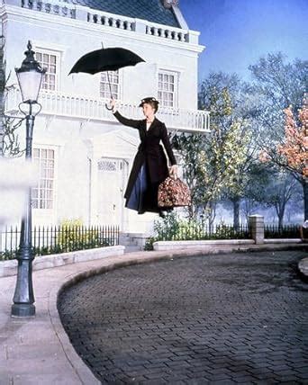 Julie Andrews X Promotional Photograph Flying With Umbrella Mary