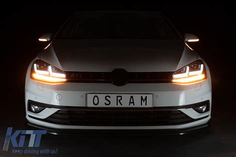 Osram Full Led Headlights Ledriving Suitable For Vw Golf Facelift