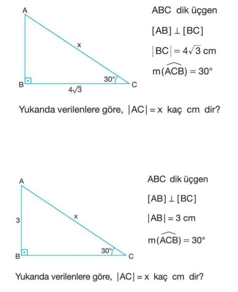 9 Sinif Trigonometri sorusu boş cevaplar vermeyin Eodev