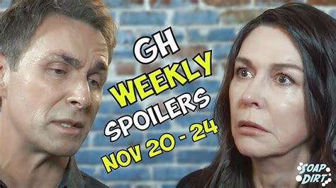 General Hospital Weekly Spoilers November Anna Valentin Final