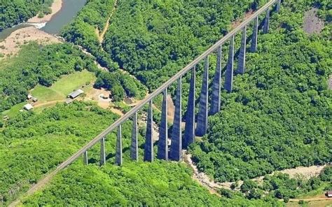 Viaduto 13 o mais alto das Américas