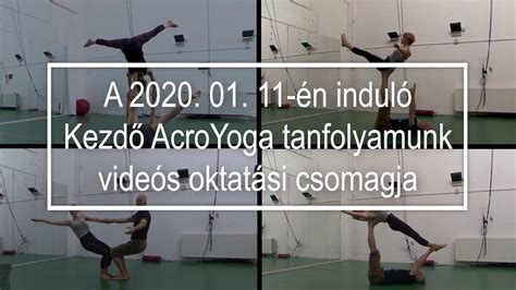 Kezd Acroyoga Tanfolyam Indul Janu Rban Youtube