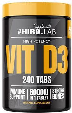 Hiro Lab Vitamin D Iu Tabs Opinie I Ceny Na Ceneo Pl