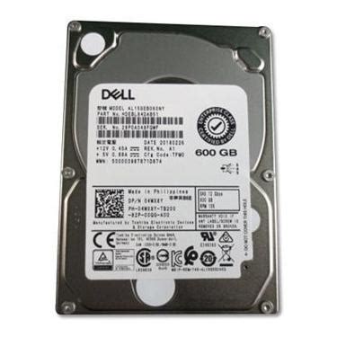 Ajun Dell Disco Duro Gb K Near Line Sas Gbps Polegadas Hot Plug Poweredge R