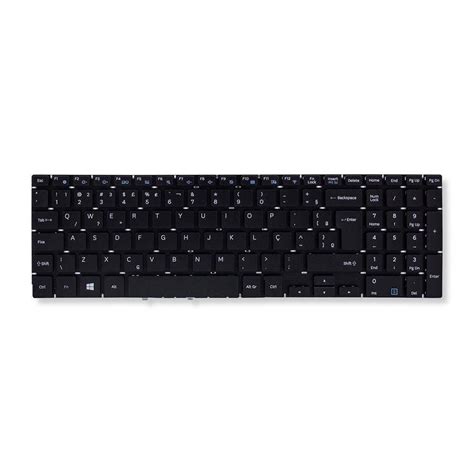 Teclado Para Notebook Samsung Essentials NP350XAA KDBBR Preto ABNT2