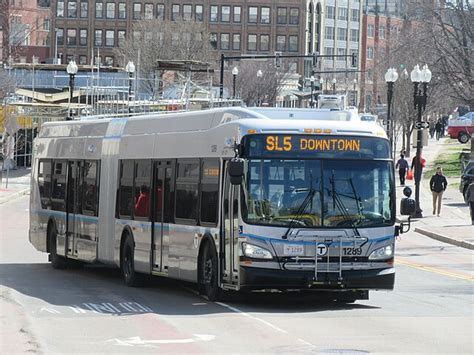 File Mbta Route Sl5 Bus On Washington Street April 2017 