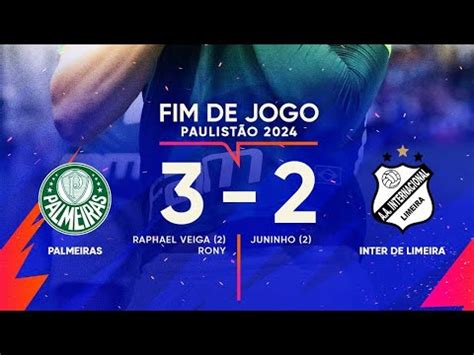 Pós jogo Palmeiras 3 x 2 Inter de Limeira Aníbal Moreno joga muito e