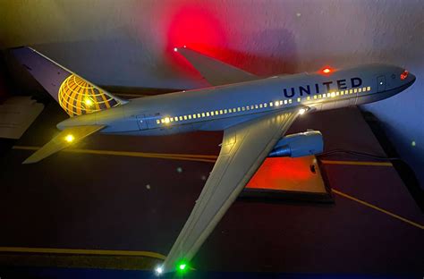 United Airlines Boeing 767 200 Continental Livery Doyusha 1100