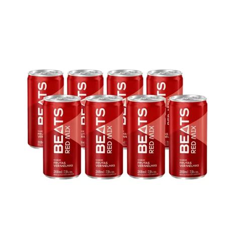Cerv Skol Beats Lt 269ml Red Mix Supermercado Pedralli Supermercado