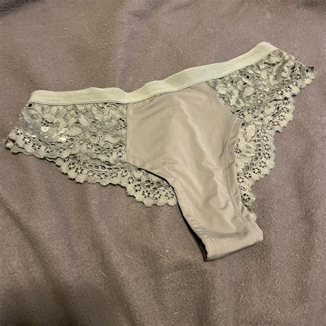 Womens Grey Panties Depop