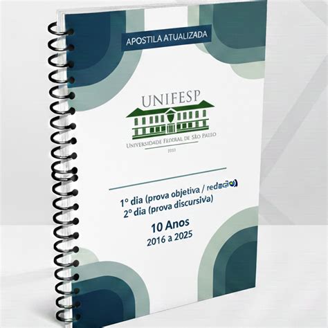 Gabarito Prova Univesp 2025 - APOSTILA DE PROVAS UNIFESP 2025/2026 - Caderno de Provas + Gabarito ...
