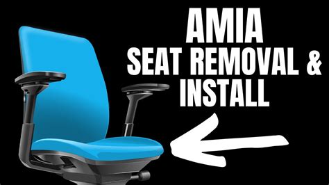 How To Remove And Re Install The Seat Pad On Your Steelcase Amia Office