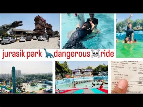 Jurasik Waterpark Most Dangerous Ride Full Enjoy Sonipat