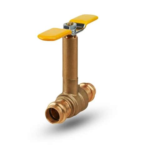 The Plumber S Choice Premium Brass Press Ball Valve With Long Bonnet