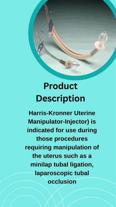 Disposable HUMI Harris Kronner Uterine Manipulator Injector At Rs