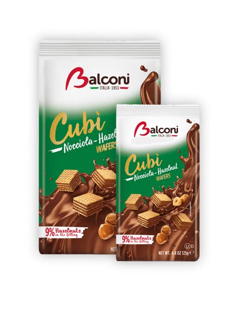 Cubì Hazelnut — Balconi — Quality Italian Snack