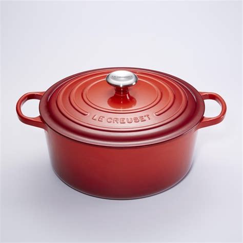 Le Creuset Braadpan Signature Kersenrood ø 28 cm 6 7 liter bol