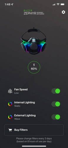 Geek Review Razer Zephyr Rgb Wearable Air Purifier Geek Culture