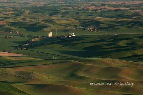 Sunrise on the Palouse, as viewed from Steptoe Butte. Steptoe, Palouse ...