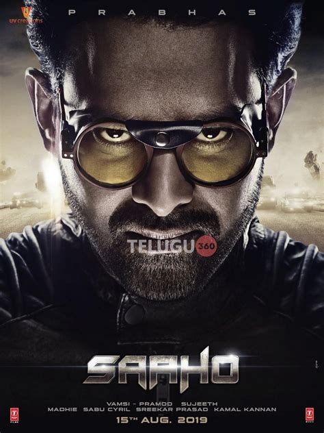 Intense look of Prabhas from Saaho