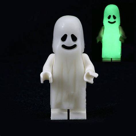 Custom Minifig | Ghost (Glow in the Dark) - You Collect