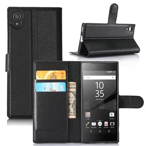 Voor Sony Xperia I I Plus Flip Leather Case Voor Sony