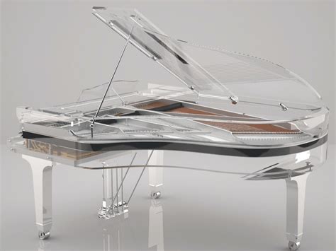 Lucid Idyllic Acrylic Clear Piano For Sale Luxury Pianos Inc