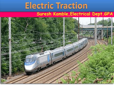 Electric Traction Systemppt